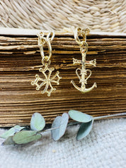 Croix de Camargue en or jaune 18 carats - Maison Gabriel