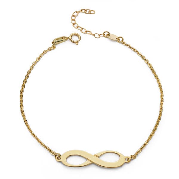 Bracelet "Lien Infini" maille cordon en or 18 carats