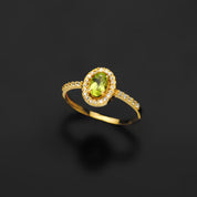 Bague Aurea en or 18 carats et pierres fines