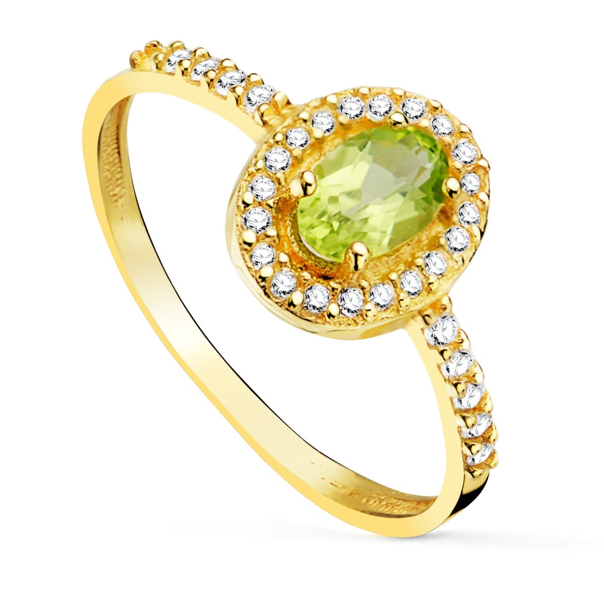 Bague Aurea en or 18 carats et pierres fines