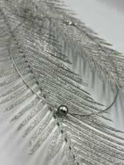 Collier "Moaña" en argent 925 et perle de Tahiti  ronde