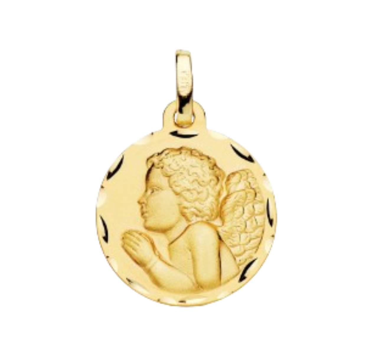 Pin's Médaillon Ange Gardien WISH SAVER ANGEL - Livraison Gratuite - Neuf
