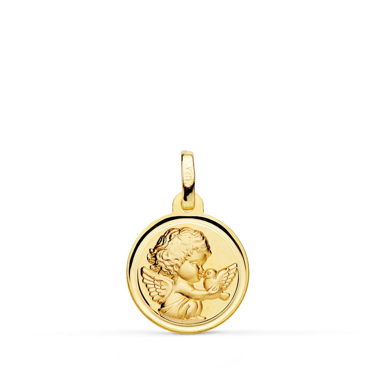 Médaille Ange-Enfant en or 18 carats