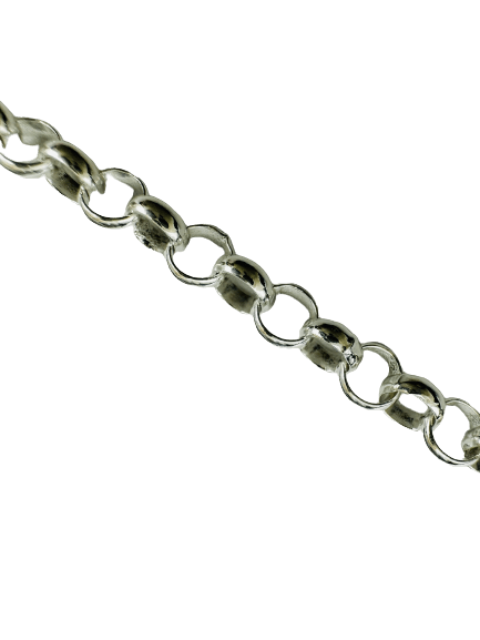 Bracelet "Ariel", maille Jaseron forte en argent 925 - Maison Gabriel