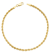 Bracelet "Constantine", corde torsadée en or 18 carats - Maison Gabriel