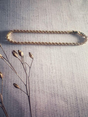 Bracelet "Constantine", corde torsadée en or 18 carats - Maison Gabriel