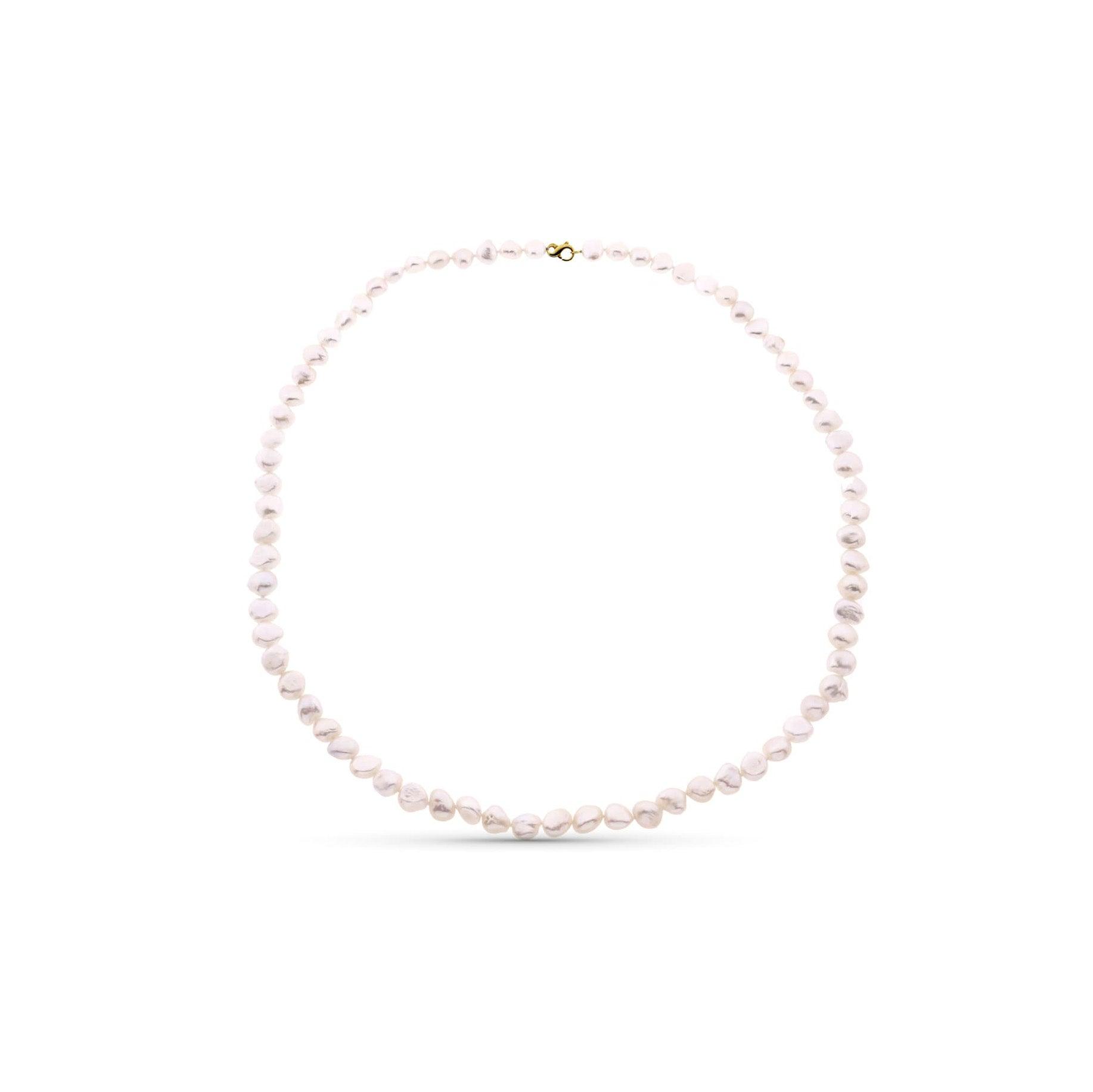 Collier "Délicatesse" en perles blanches rondes de culture et or jaune 18 carats - Maison Gabriel