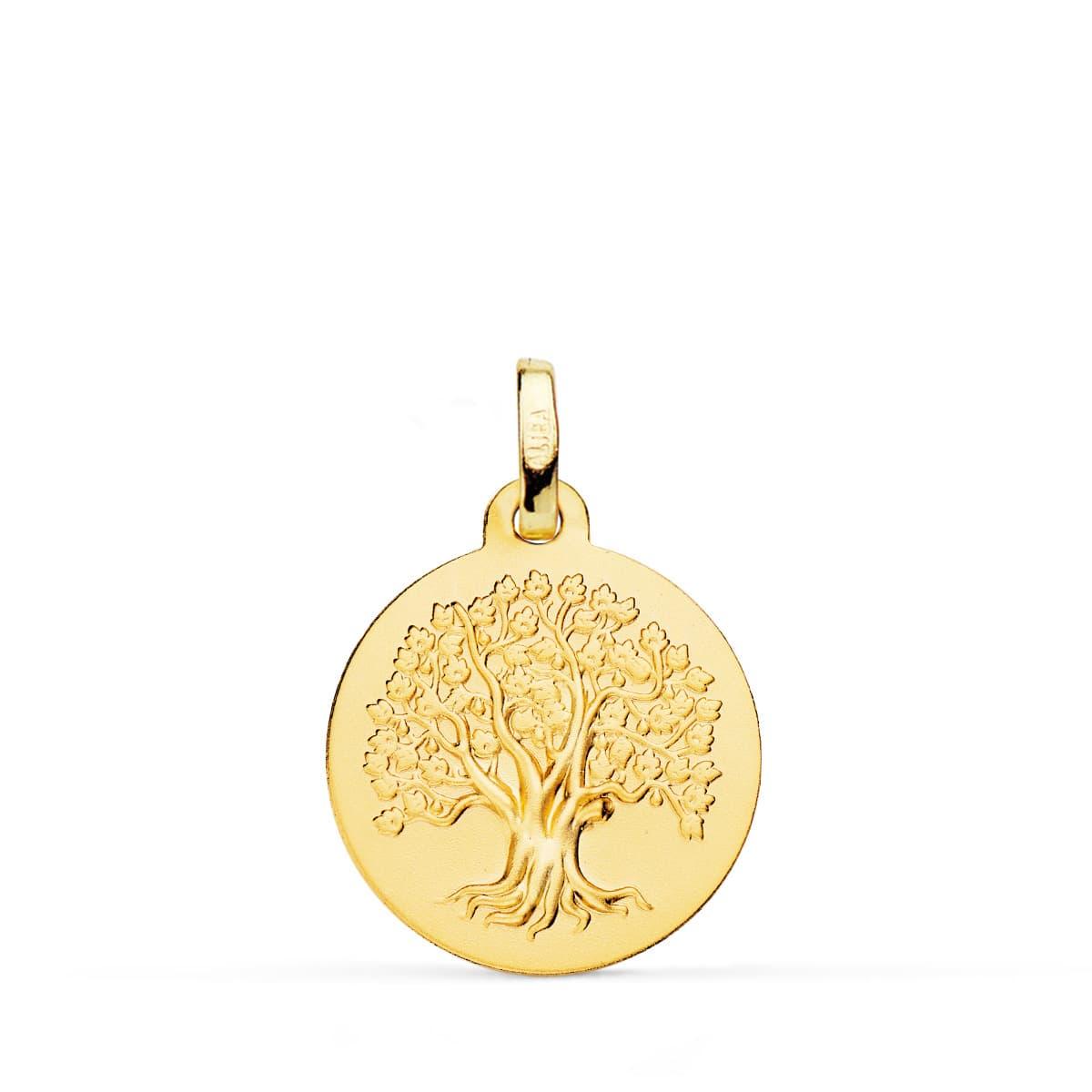 Médaille "Arbre de Vie" en or jaune 18 carats - Maison Gabriel