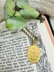 Médaille Miraculeuse en or jaune 18 carats - Maison Gabriel
