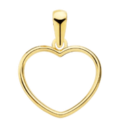 Pendentif "Grand Amour", Cœur ajouré en or 18 carats - Maison Gabriel
